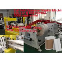 China High Speed Napkin Tissue Paper Processing Machine 2 Lanes With Printing Embossing for sale