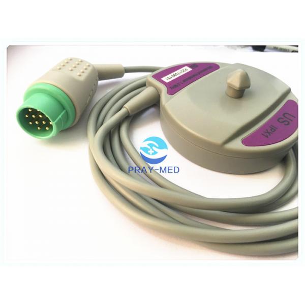 Quality US Fetal Monitor Transducer 12 Pin Connector Medical TPU Material for sale