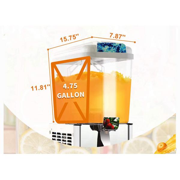 Quality Buffet Equipment Automatic Cold Drink Dispenser Orange Juice Drink Tower for sale