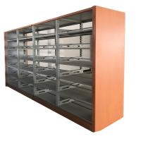China Knock Down H2000mm Steel Book Rack For Library Office Furniture factory