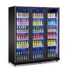 China 3 Doors Vertical Beer Drink Cooler Commercial Refrigeration Equipment factory