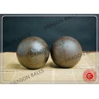 China B2 50mm Grinding Balls Mining , Hot Rolling Steel Balls 58-63 Hardness for sale
