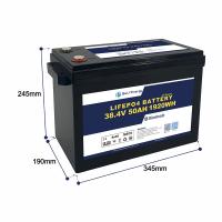 Quality Bely 50AH 36V LiFePO4 Battery For Home Solar Energy Storage System Boats for sale