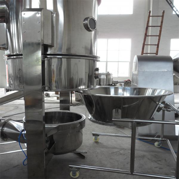 Quality Pharmaceutical Lab Use Mini Fluid Dry Bed Granulator Vertical Fluidized Bed for sale