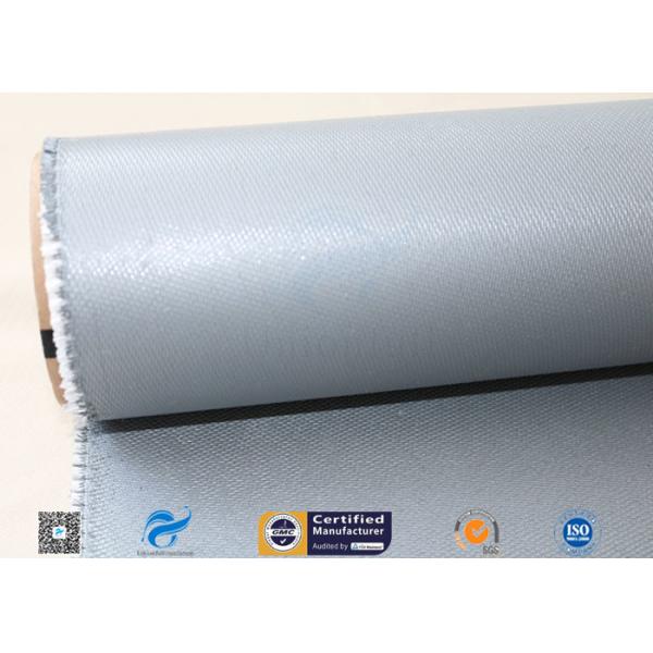 Quality Electrical Insulation Silicone Fiberglass Fabric / Glass Fibre Cloth Fire Resistant for sale