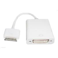 China 30 pin Dock connector to DVI cable adapter for iPhone 4 iPad1 iPad 2 for sale