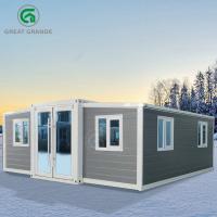 China 20ft Expandable Mobile Home Manufacturer Prefab Homes Living Space Temporary Shelter factory