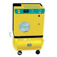 Quality ISO Plastic Ancillary Machine Moveable Screw Air Compressor With Air Receiver for sale