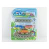 China Plastic Children's Play Toys Mini Wind Up Classic Train Set with Railway Track factory