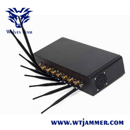 Quality 8 Antennas WiFi 3G/4Gwimax 16W Mobile Phone Signal Blocker for sale