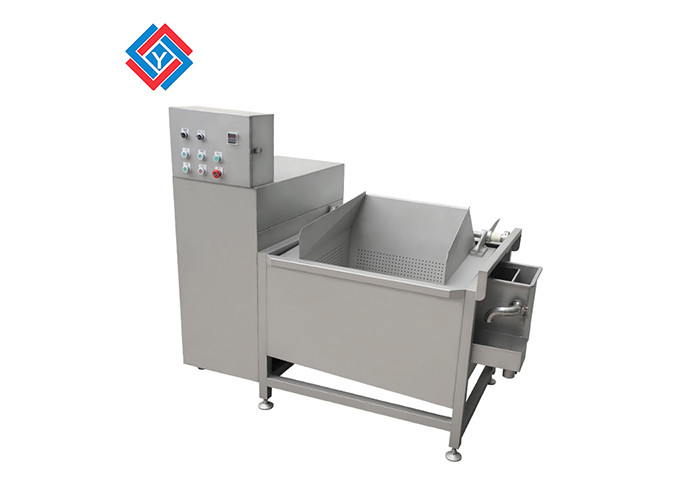 China 70L PLC Vegetable Fruit Washing Machine For Snack Food Factory factory