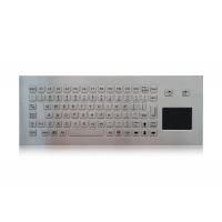Quality IP65 Dynamic 5VDC Industrial Washable Computer Keyboard FCC With Touchpad for sale