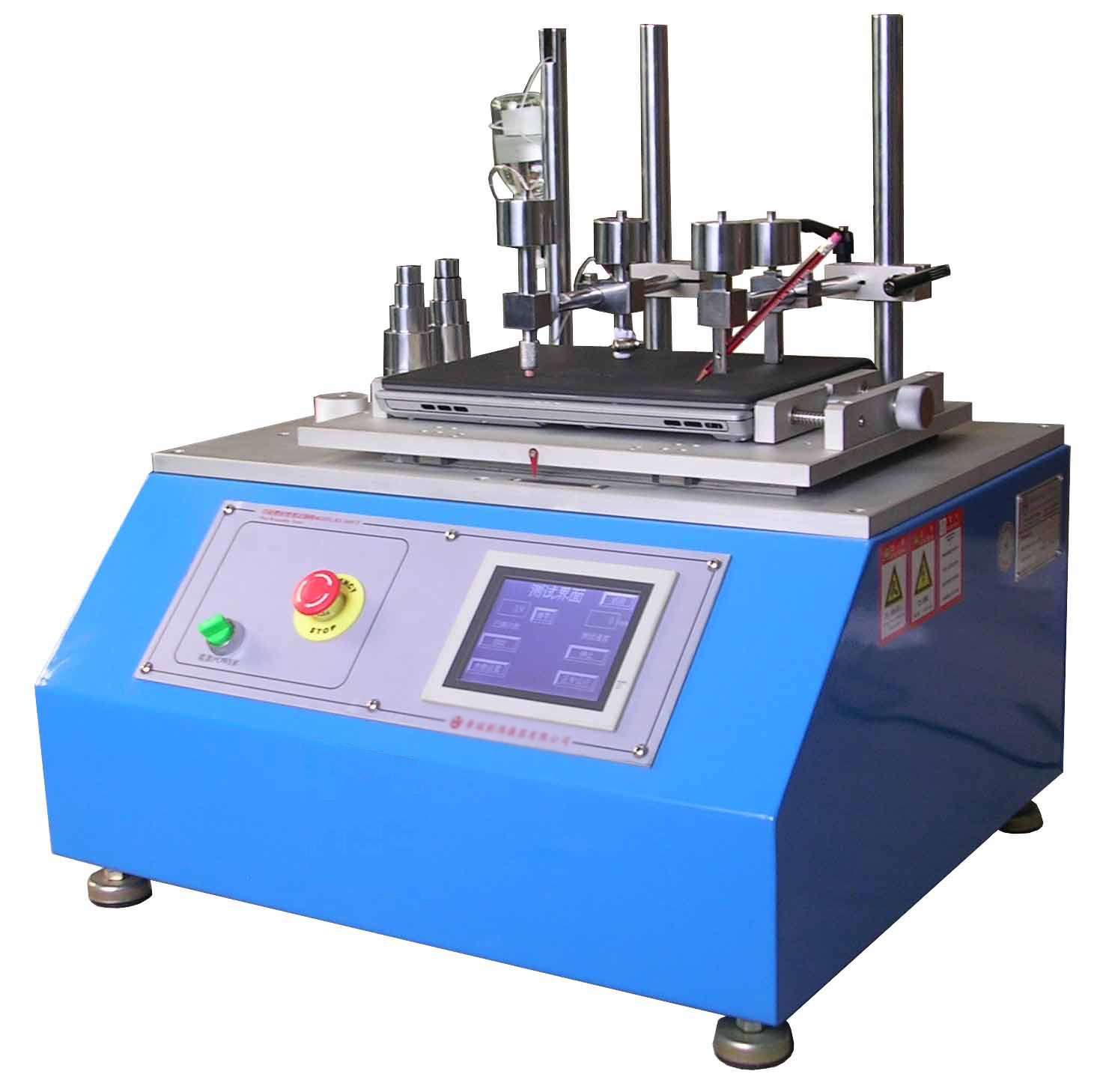 China Silkscreen Print Abrasion Testing Machine Anti Abrasion Test 80 gf - 1000 gf factory