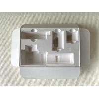Quality Bagasse Thermoformed Molded Pulp Living Hinge Customized Rigid Smooth for sale