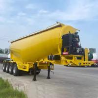 China 2/3/4 axles 40 M3 45 CBM Bulk Cement Truck Powder Transport Semi Trailer factory