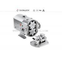China DONJOY Mini  rotary lobe pump for  Cheese and Whey Yogurt Transfer factory
