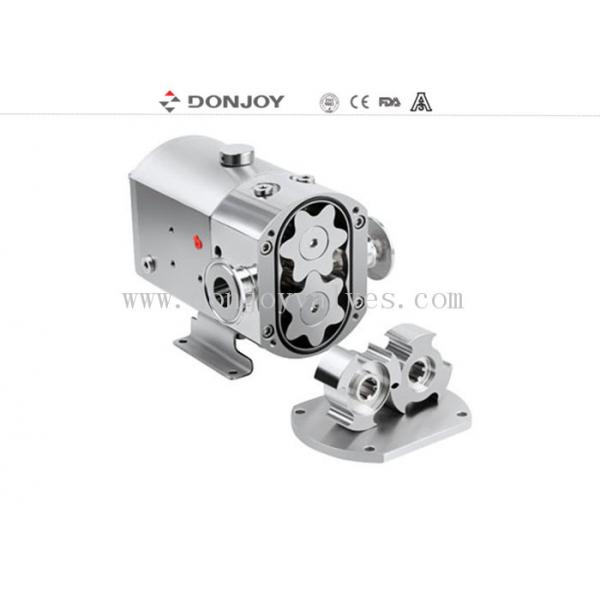 Quality DONJOY Mini  rotary lobe pump for  Cheese and Whey Yogurt Transfer for sale