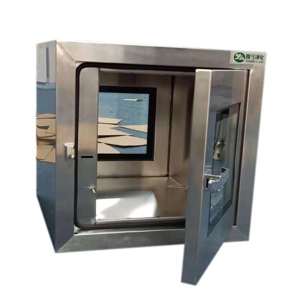 Quality Clean Room Embedded Door Stainless Steel Pass Box for sale