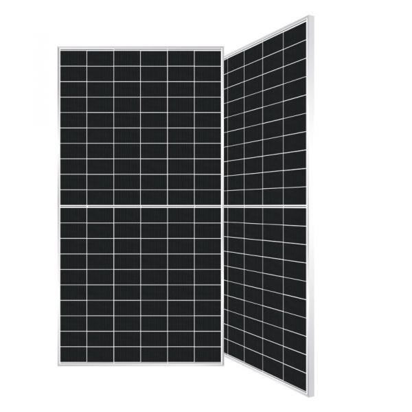 Quality 120cell HJT PV Module Bifacial Half Cell Double Glass Solar Panel 625w~645w for sale