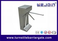 China Security Control Waist Height Turnstile , Counter Entrance Barrier Systems factory