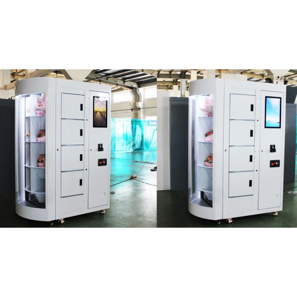 Quality 360 Rotation Segregation Vending Flowers Machine For Restaurant Hospital for sale