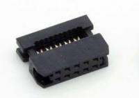 China IDC Female Socket Connector / Pin And Socket Connectors For 1.0mm Flat Cable factory