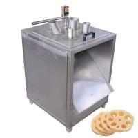 China Automatic Fruit And Vegetable Processing Line 1.5KW Potato Chips Slicing Machine for sale