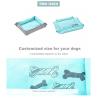 China Cotton / Polyester Memory Foam Sofa Dog Bed , Mechanical Wash Foam Mattress Dog Bed  factory