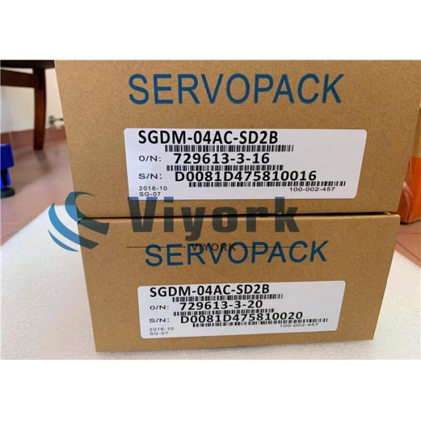 Quality 50/60HZ Industrial Servo Motor Servopack Yaskawa SGDM-04AC-SD2B for sale