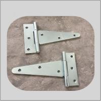 China 4&quot; 1.4mm Zinc Plated T Strap Hinges Wide Application Gp Surface Treatment factory