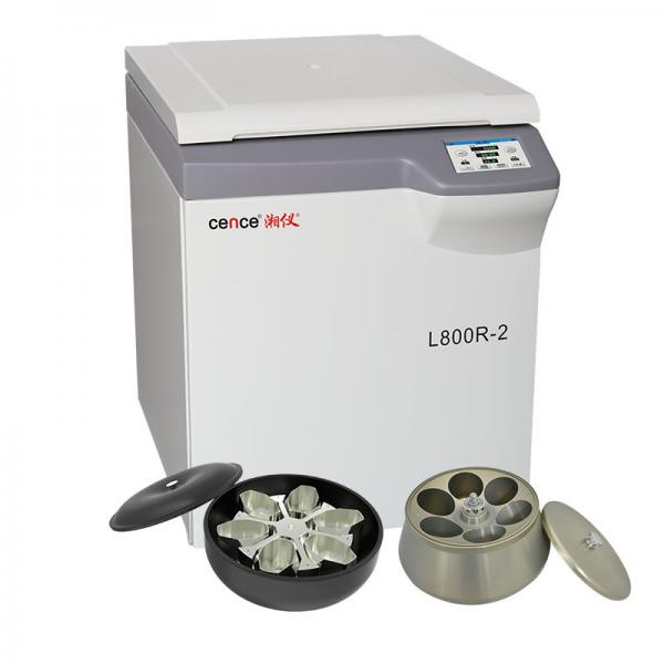 Quality Blood Bank Centrifuge L800R-2 Large Capacity with 6x1500ml Swing Rotor 6x1000ml 500ml Angle Rotor for sale