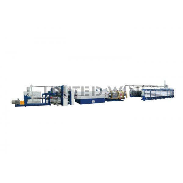 Quality Polypropylene Tape Extrusion Line Plastic Cement Bag Making Machine for sale