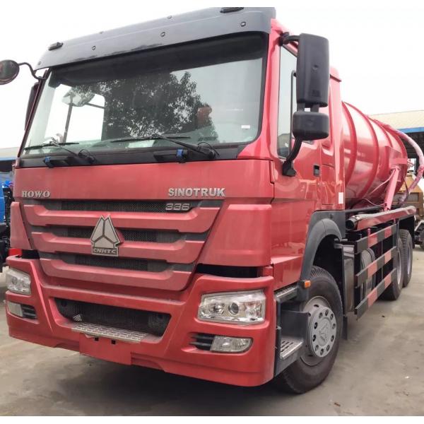 Quality SINOTRUK HOWO 6X4 336hp Vacuum Sewage Suction Truck for sale