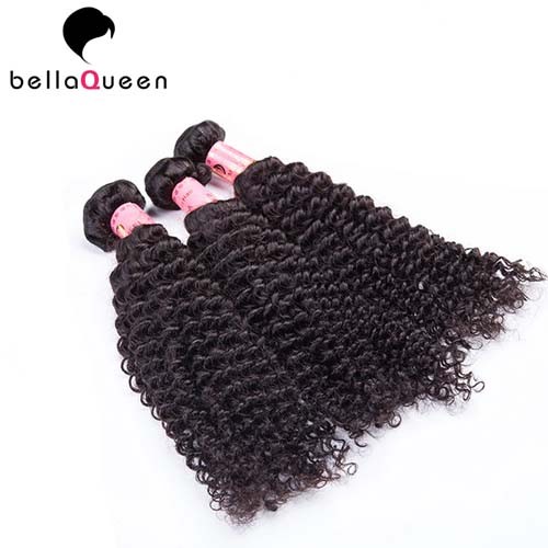 Quality Real Tangle Free Mongolian Hair Extensions Natural Curly Human Hair Weave for sale