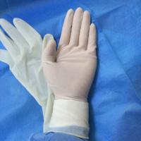 Quality 100% Natural Sterile Latex Disposable Surgical Gloves Powder Free Easy To Pierce for sale