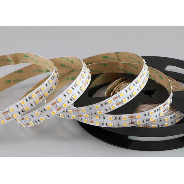 Quality Warm White LED Flexible Strip Lights , Flexible Waterproof Led Strip for sale