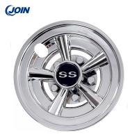 China 8in Hub Caps Golf Cart Wheels And Tires Snug Durable Wheel Cover factory