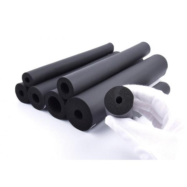 Quality Fireproof Black Foam Rubber Insulation Pipe Multiscene 40kg/M3-70kg/M3 for sale