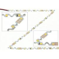 Quality SMD 2835 Flexible LED Strip Lights 12V 90 Degree Bent IP20 3M Adhesive For Letters for sale