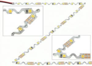 Quality SMD 2835 Flexible LED Strip Lights 12V 90 Degree Bent IP20 3M Adhesive For Letters for sale