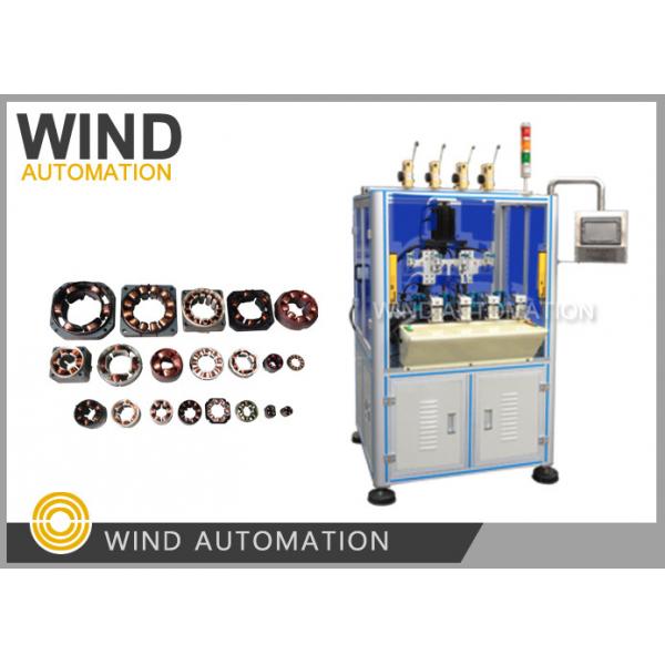 Quality Thin Wire Needle Winding Machine Small BLDC Motor Stator Four Station Muti Pole Winder for sale