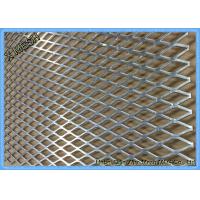 China Flattened Heavy Duty Expanded Metal Mesh 4x8 Mild Steel Sheet For Flooring factory
