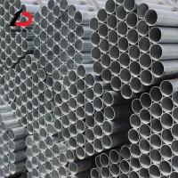 China 15mm Diameter Galvanized Steel Structural Pipe ASTM A120 Black Powder Coated factory