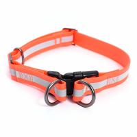 China Flexible Waterproof Glow In The Dark Dog Collar For Daily Walking Swimming factory