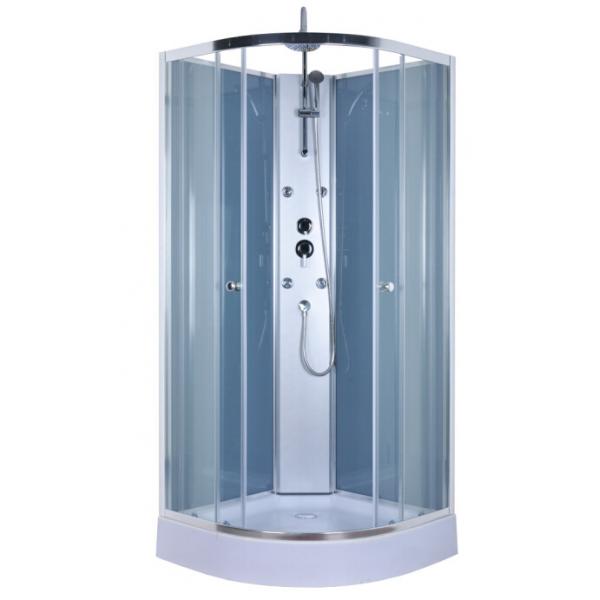 Quality Free Standing Quadrant Shower Cubicles With Transparent Tempered Glass Fixed for sale