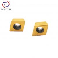 Quality P25 And K30 Grade Indexable Carbide Inserts 91.5 HRA High Manganese Steel CVD for sale
