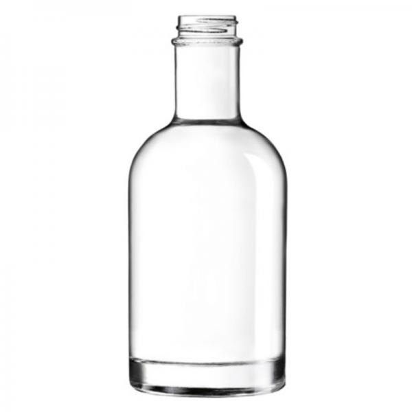 Quality 200ml Flint Oslo Glass Bottle 148mm High With 28mm 400 GPI Neck for sale