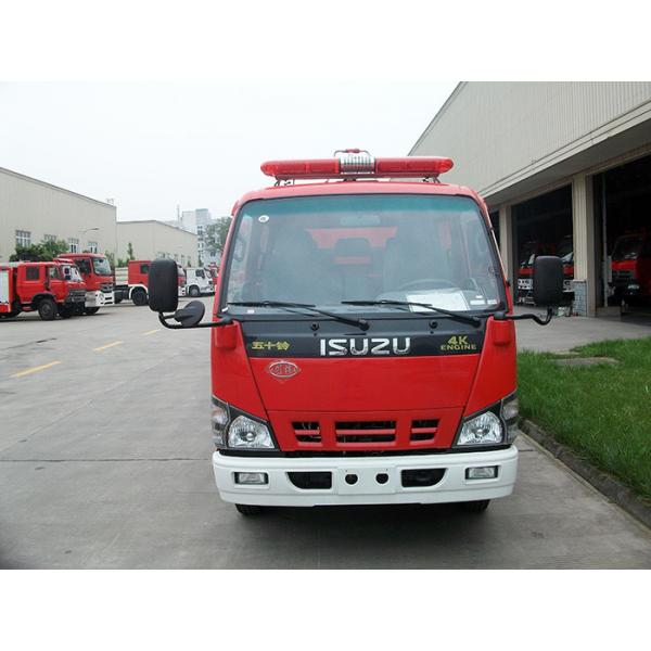 Quality 500 Gallons ISUZU Fire Engine Small Fire Truck with Double Row Cabin for sale