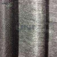 China Charcoal Garments Non Woven interfacing material with PA + PES Paste Dot factory