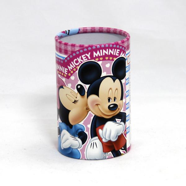 Quality Micky Mouse Lovely Carton Cardboard Paper Cans Packaging for Pen and Pencil Package  for sale